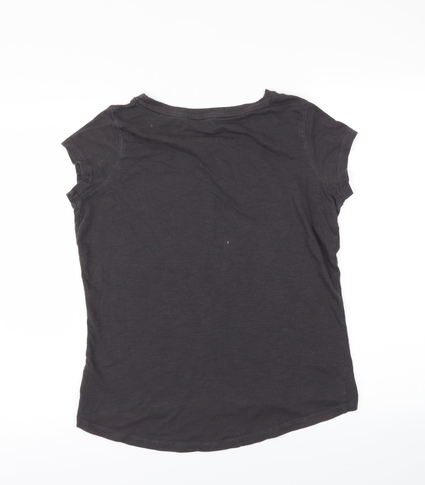 ACE  Womens Black   Basic T-Shirt Size S