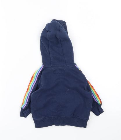 Next Girls Blue   Basic Jacket Jacket Size 3-6 Months