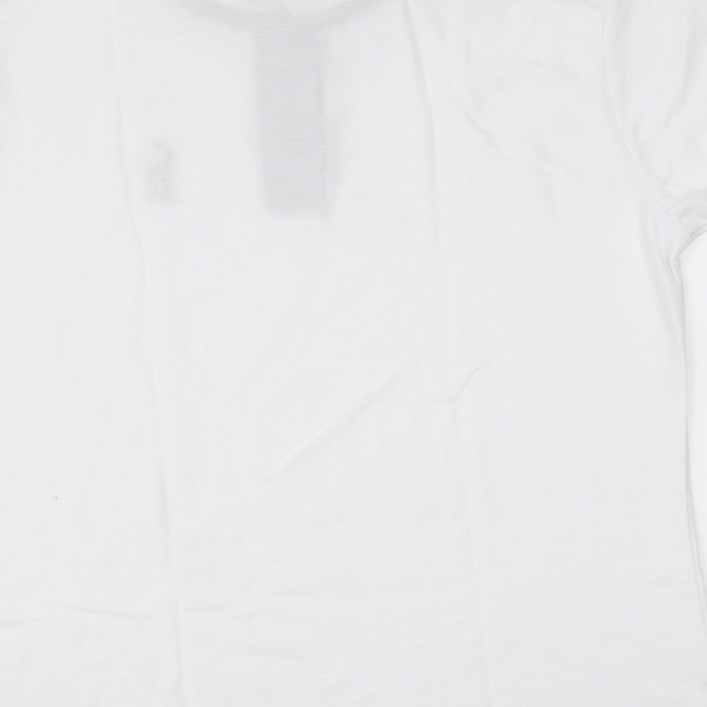 lyon becker Mens White    Polo Size L