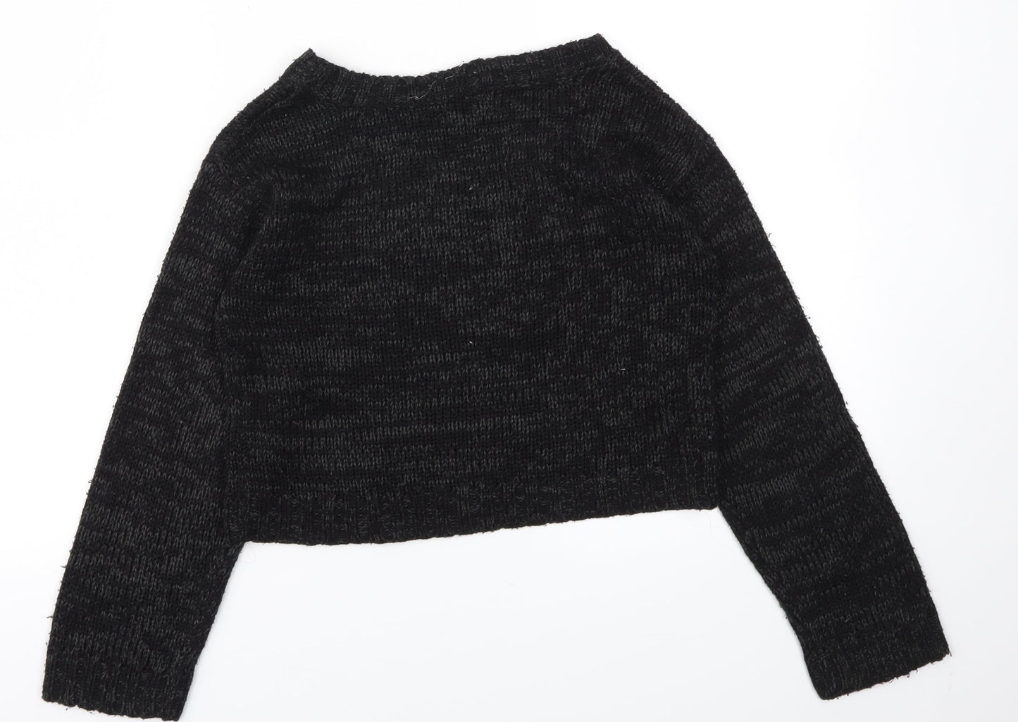 YD Girls Black   Pullover Jumper Size 10-11 Years