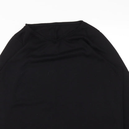 Preworn Womens Black   Basic T-Shirt Size L