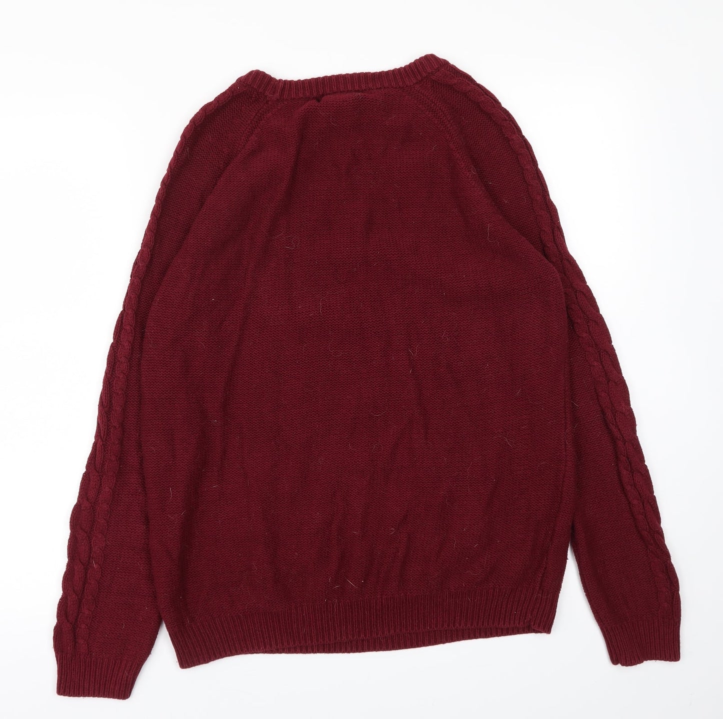 FOREVER 21 Womens Red   Pullover Jumper Size M