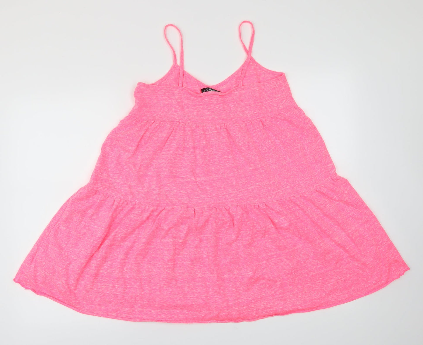 Topshop Womens Pink   Fit & Flare  Size 10