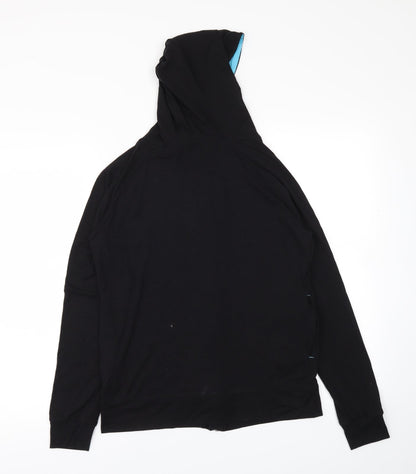 Preloved F&F Womens Black   Full Zip Jumper Size 10 - Back