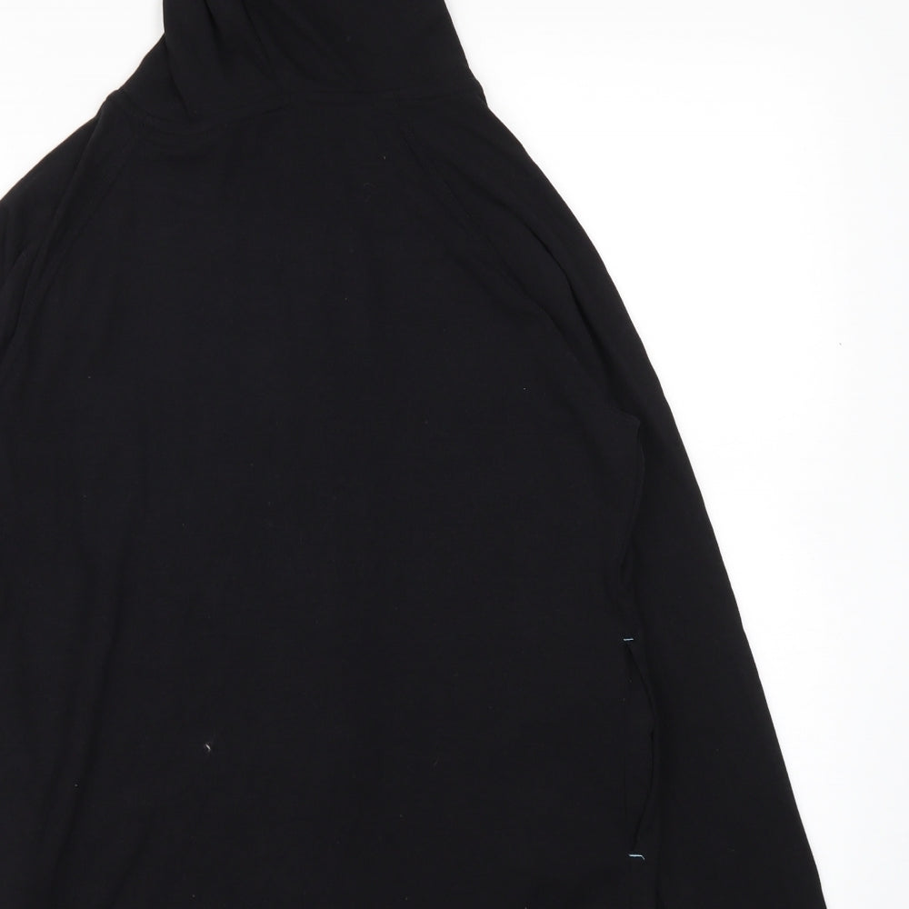 F&F Womens Black   Full Zip Jumper Size 10