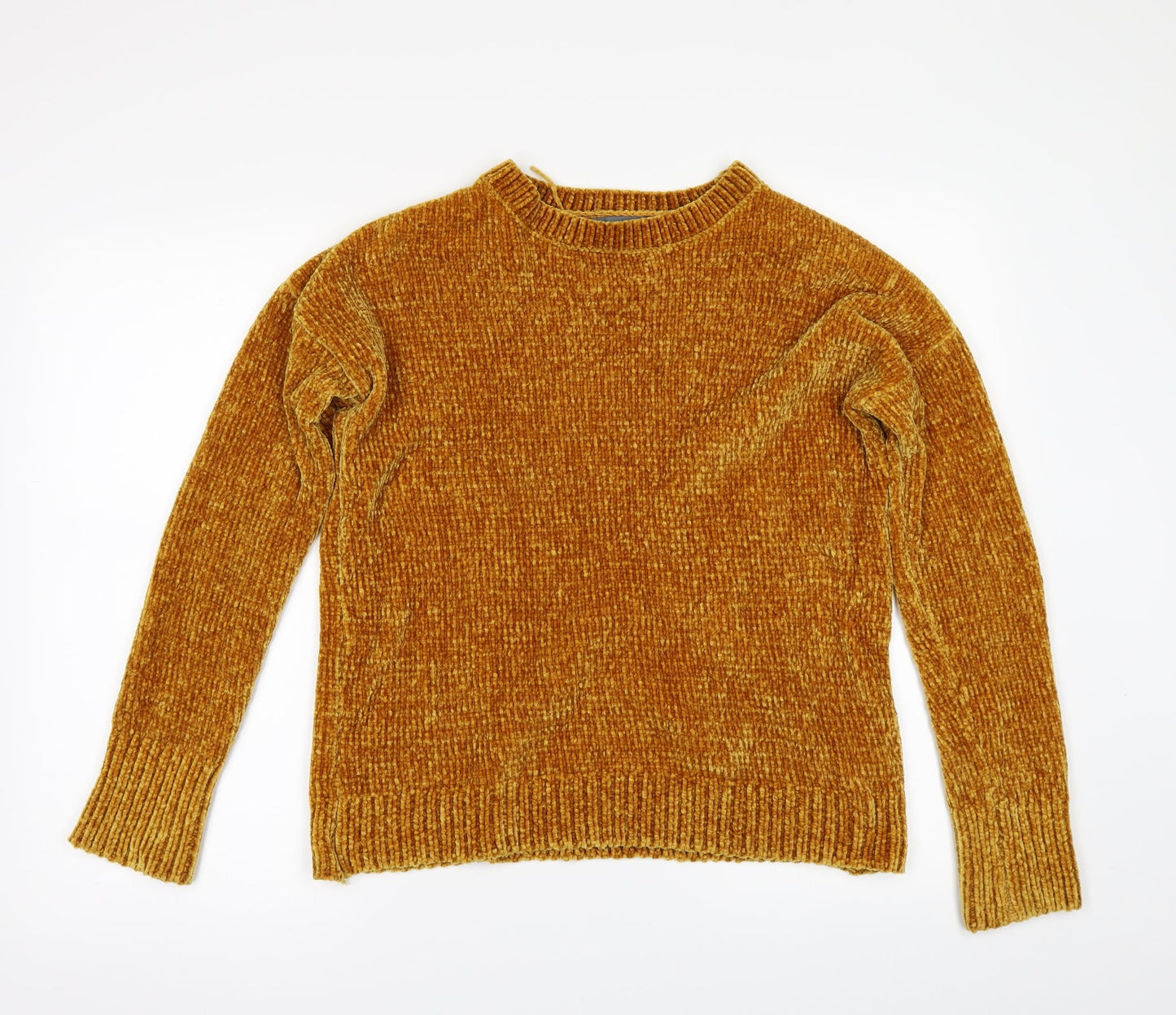 Primark Womens Yellow   Pullover Jumper Size 2XS