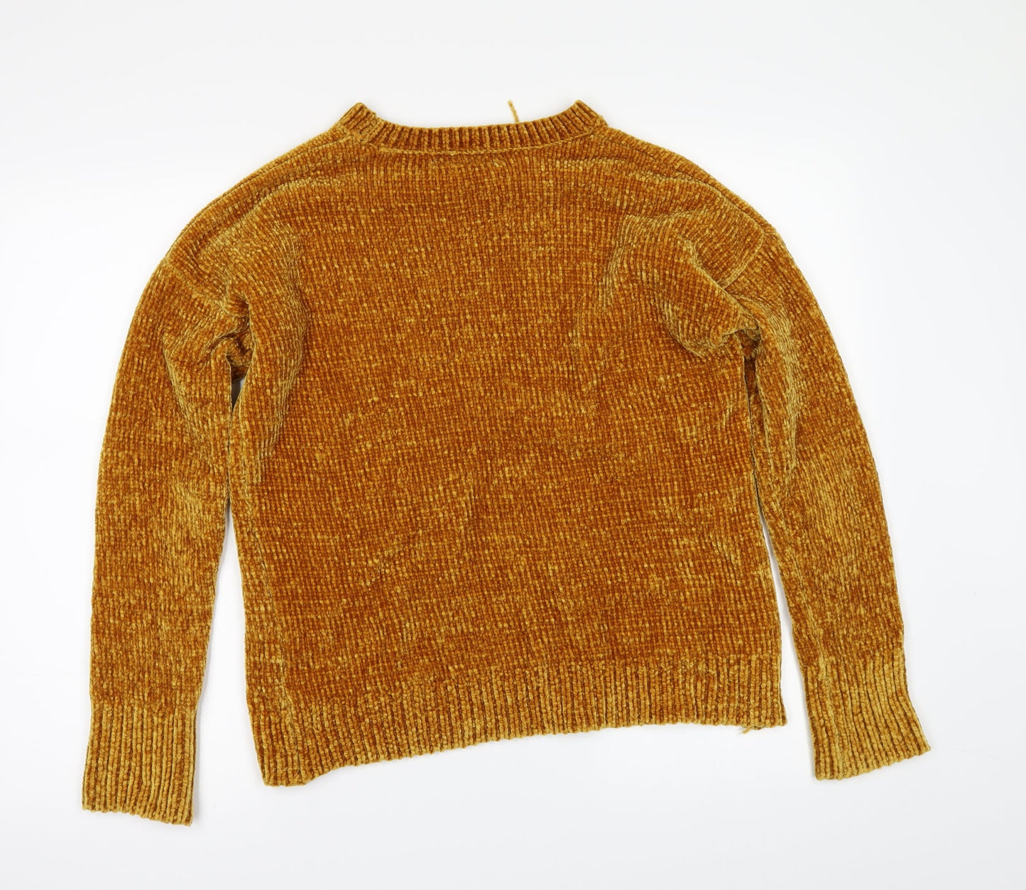 Primark Womens Yellow   Pullover Jumper Size 2XS