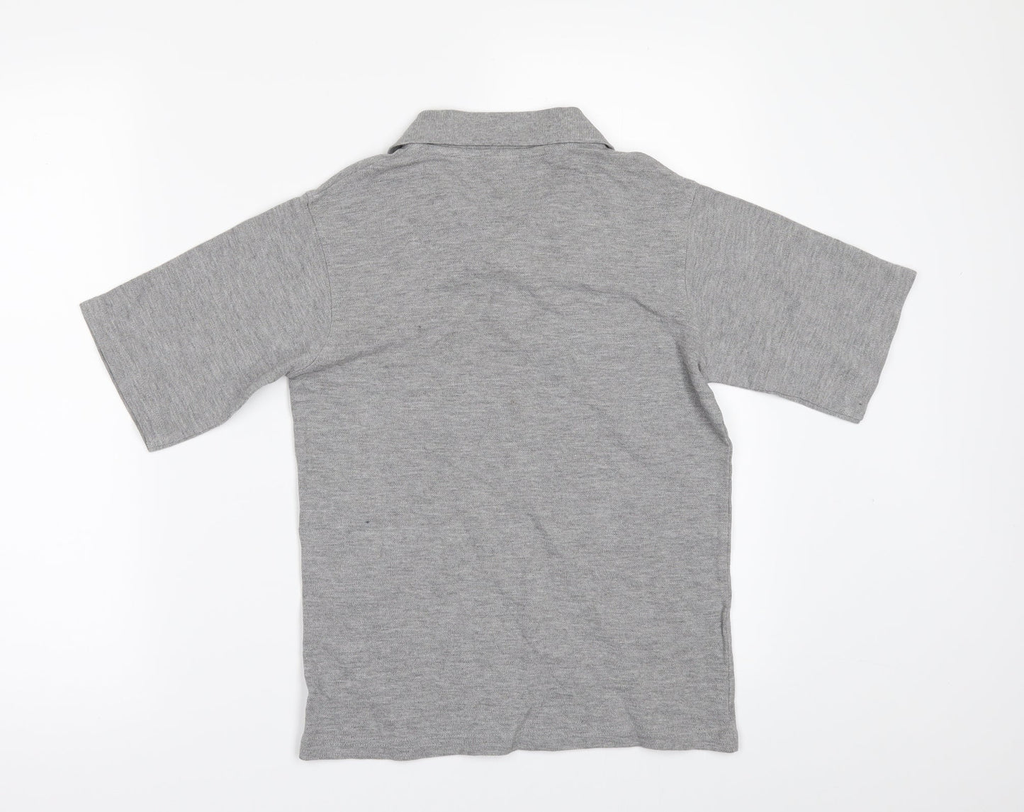 Lady Bird Boys Grey   Basic Polo Size 9-10 Years