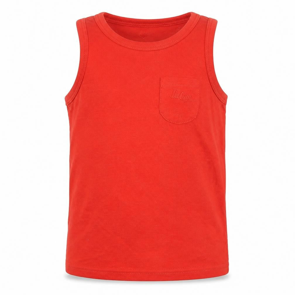 Lee Cooper Boys Orange   Basic T-Shirt Size 7-8 Years