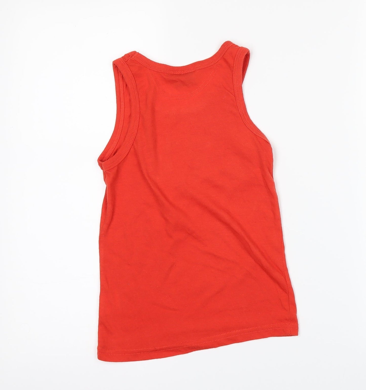 Lee Cooper Boys Orange   Basic T-Shirt Size 7-8 Years