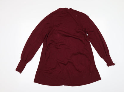 Marks & Spencer Womens Red   Cardigan Jumper Size S