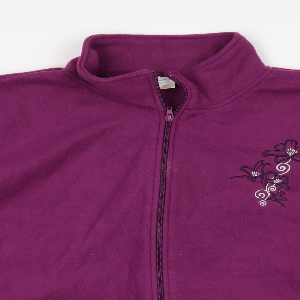 Anne De Lancay Womens Pink   Jacket  Size XL