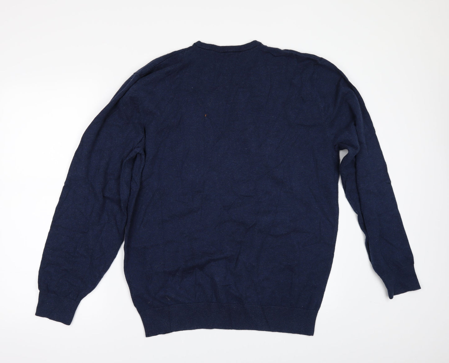 Greenwoods Mens Blue   Pullover Jumper Size L