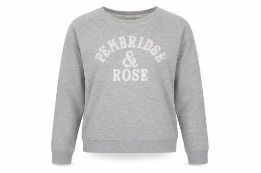 New Look Womens Grey   Pullover Sweatshirt Size 8  - pembridge & rose