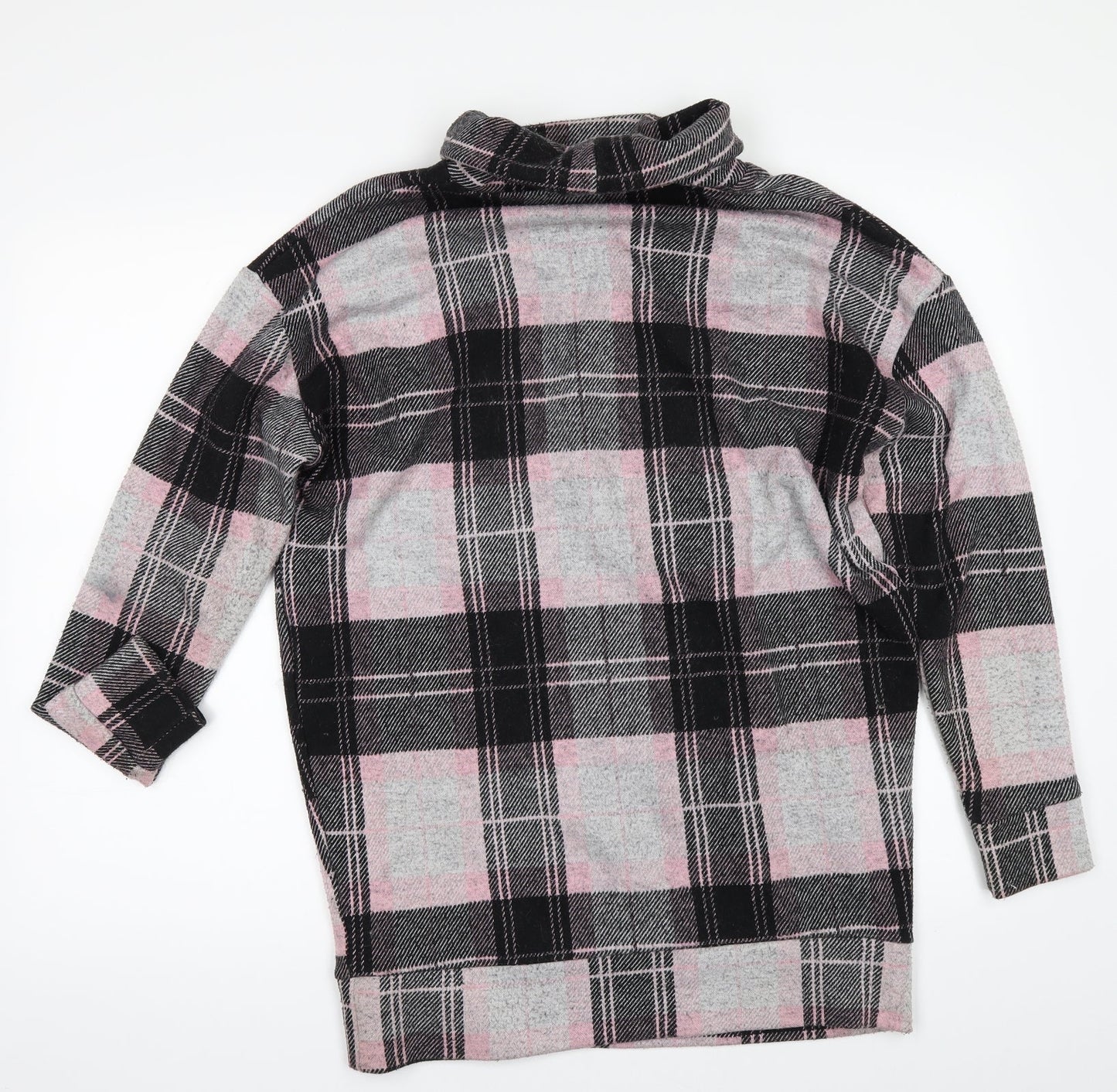 River Island Womens Multicoloured Check  Pullover Jumper Size 8