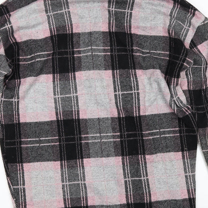 Preloved River Island Womens Multicoloured Check  Pullover Jumper Size 8 - Label