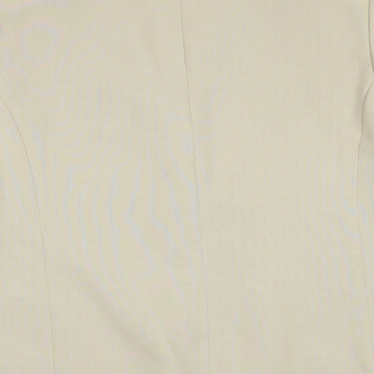 Preloved Classic Womens Beige   Jacket Suit Jacket Size 18 - Label