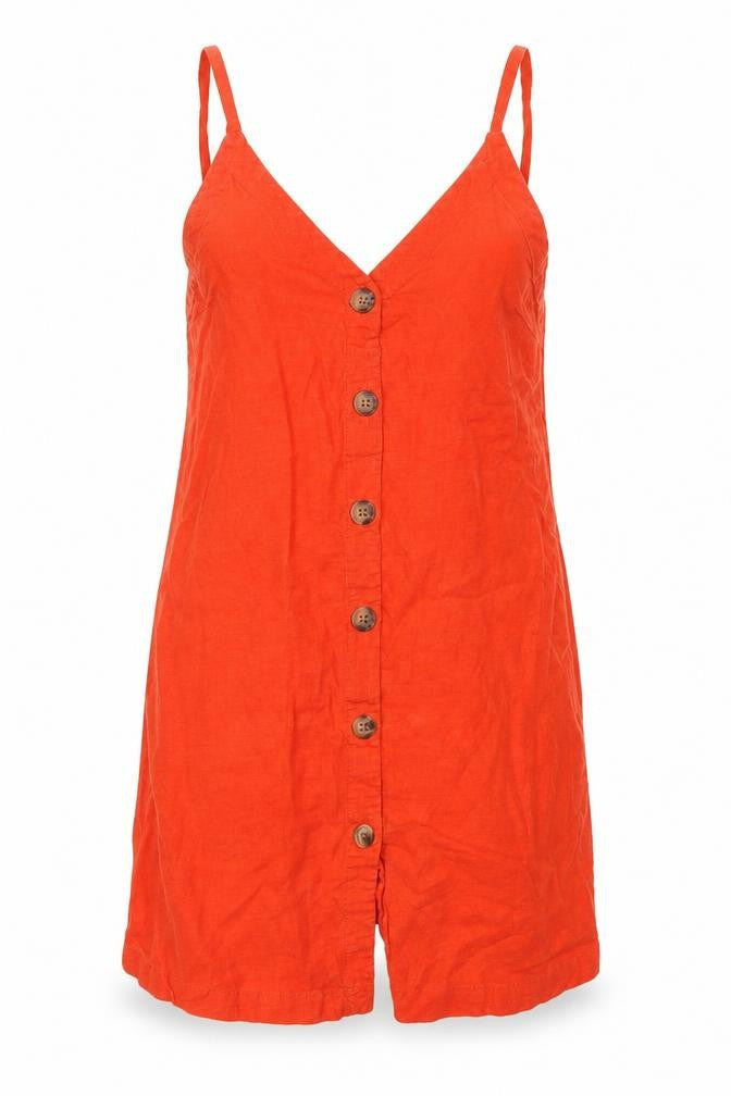Topshop Womens Orange   A-Line  Size 8