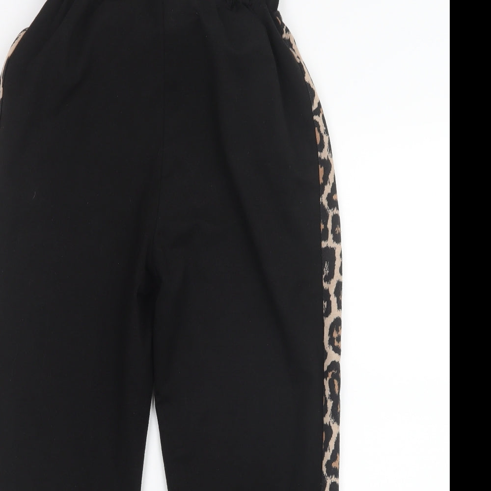 Preworn Womens Black   Jogger Trousers Size S L21.5 in