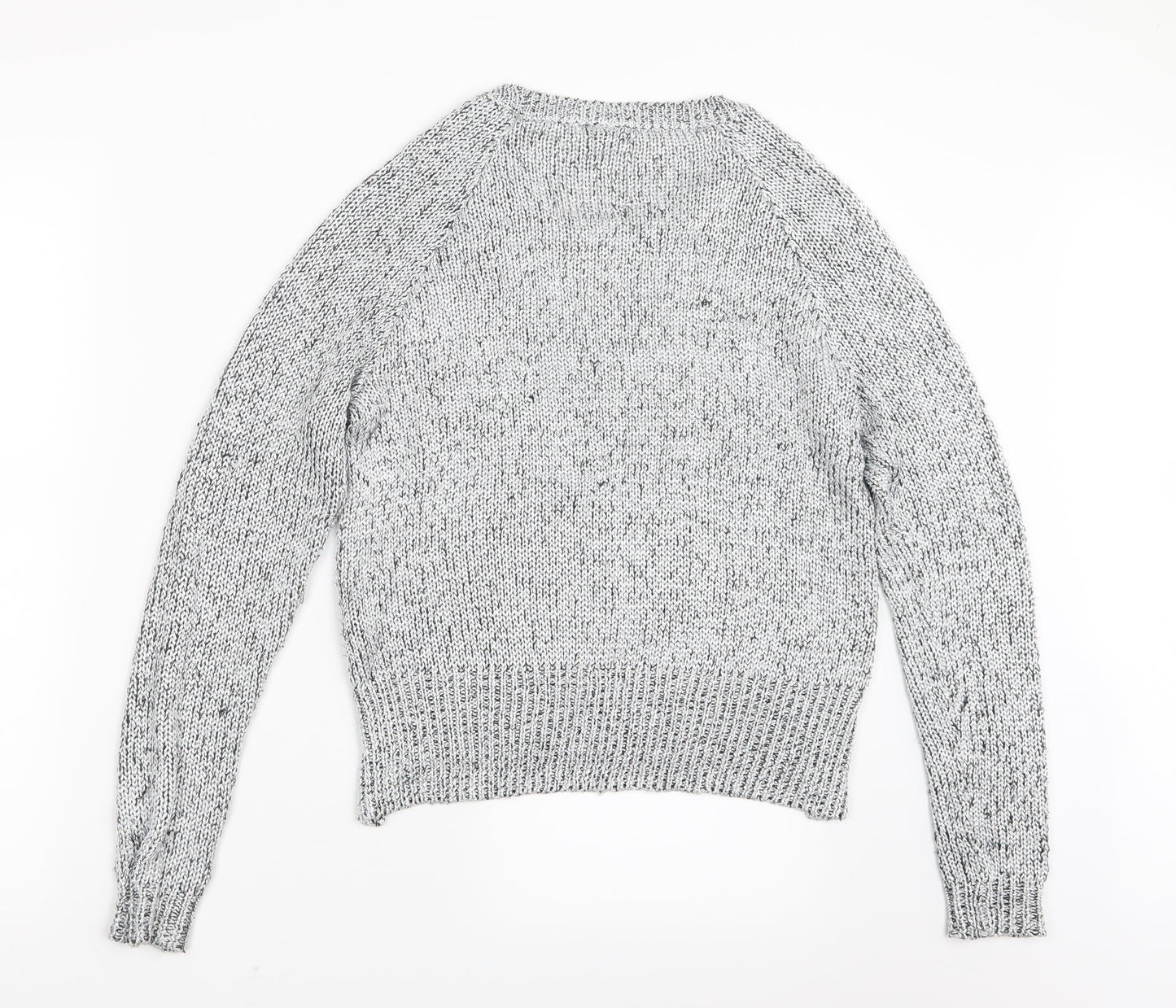 Divided by H&M Womens Silver   Pullover Jumper Size XS