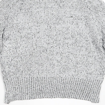 Preloved Divided by H&M Womens Silver   Pullover Jumper Size XS - Label