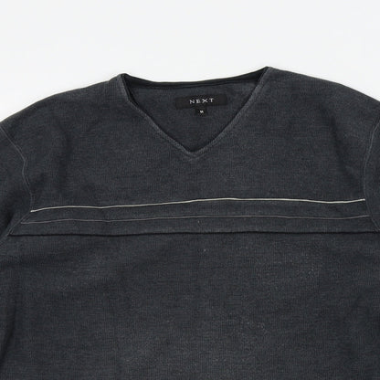 Preloved NEXT Mens Grey   Pullover Jumper Size M - Detail