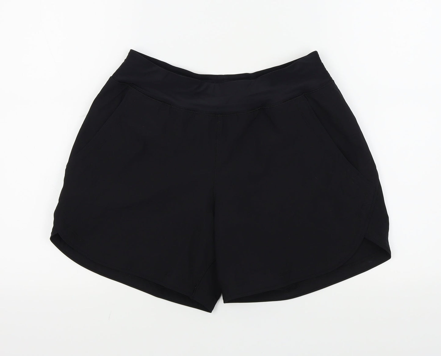 LANDSEND Womens Black   Bermuda Shorts Size 8