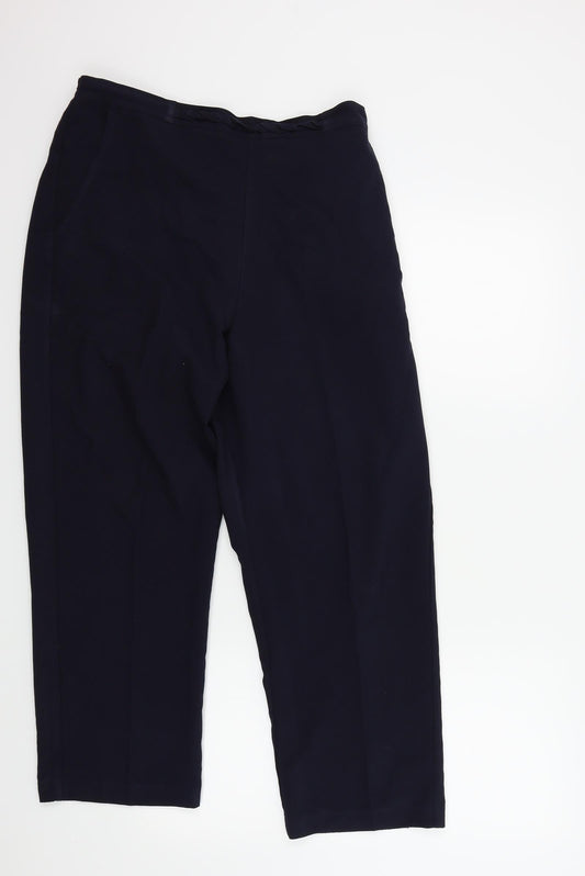 Ellie Louise Womens Blue   Trousers  Size 16 L25 in