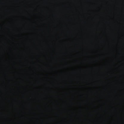 M&Co Womens Black Geometric  Pullover Jumper Size 20