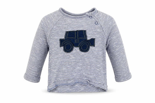 F&F Baby Blue   Basic T-Shirt Size 6-9 Months  - TRACTOR