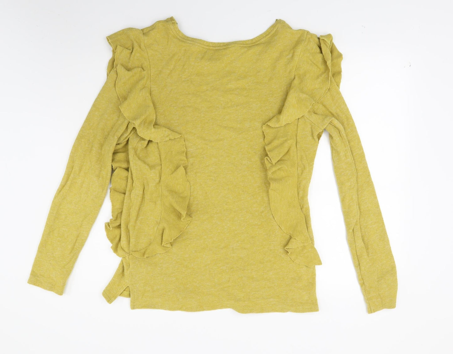 NEXT Womens Yellow   Tunic Sweatshirt Size 14
