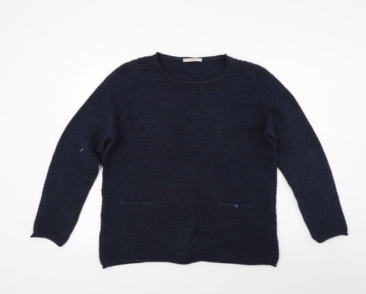 George Womens Blue   Tunic Jumper Size 16