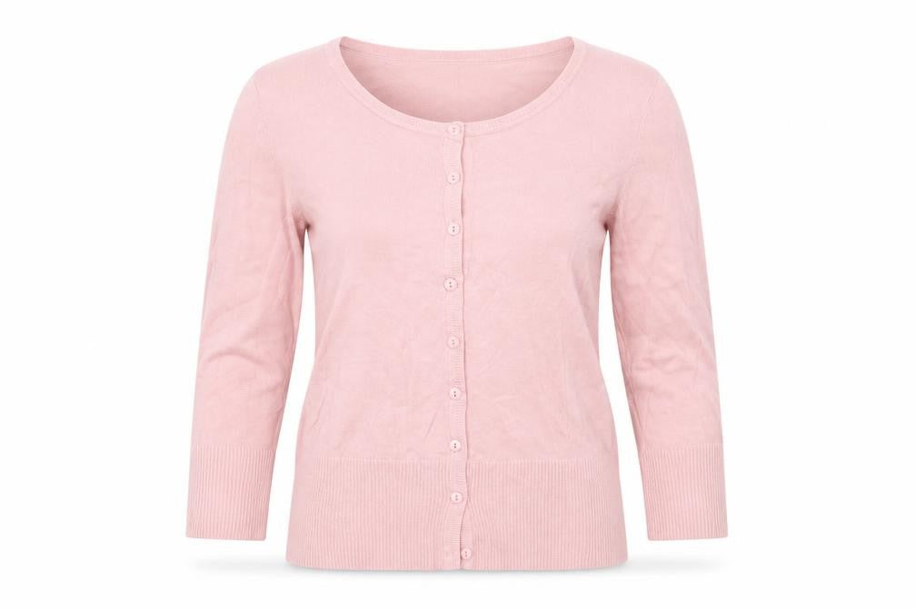 Select Womens Pink  Knit Cardigan Jumper Size 8