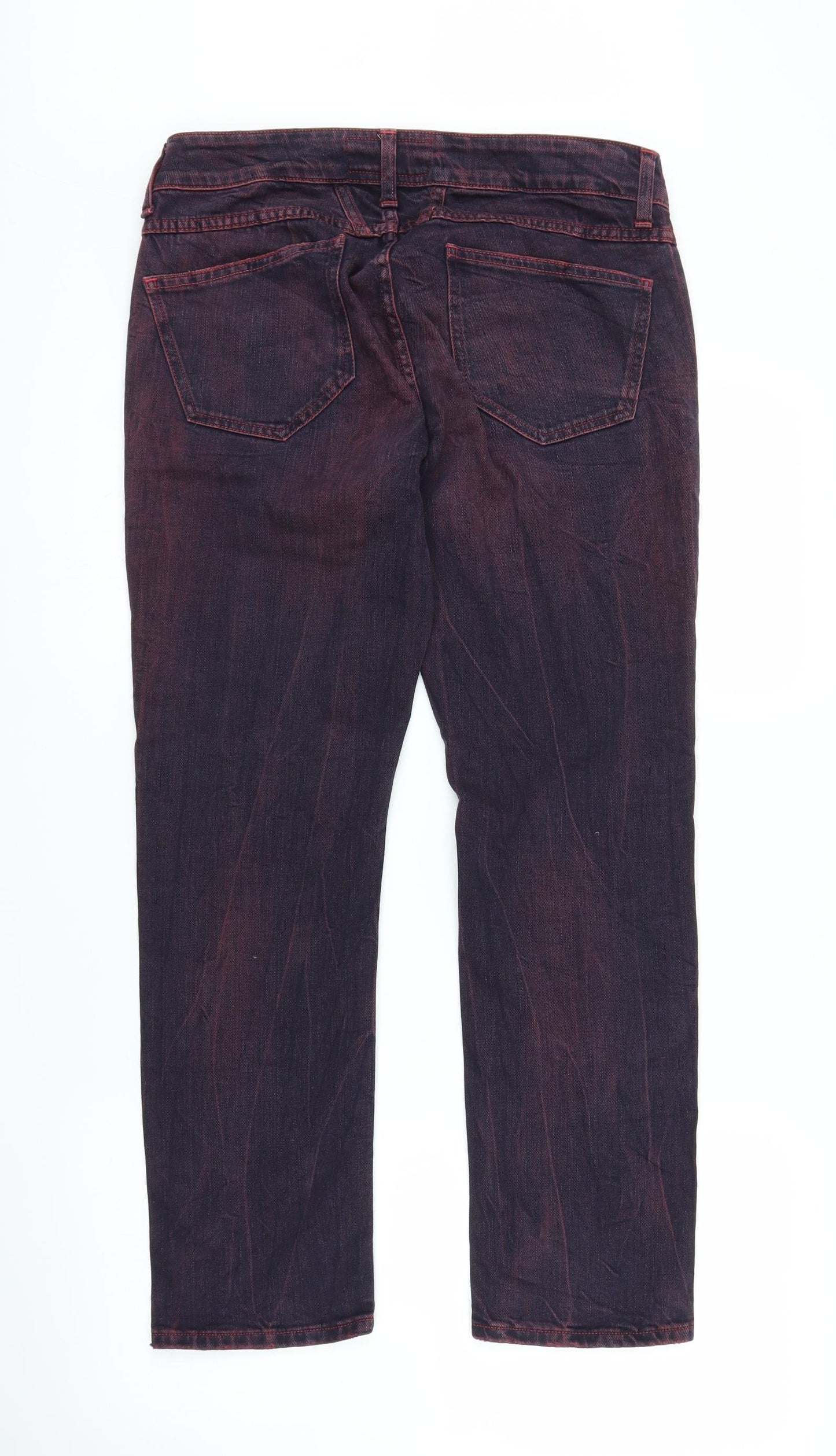 Closure Mens Purple  Denim Straight Jeans Size 30 in L26 in