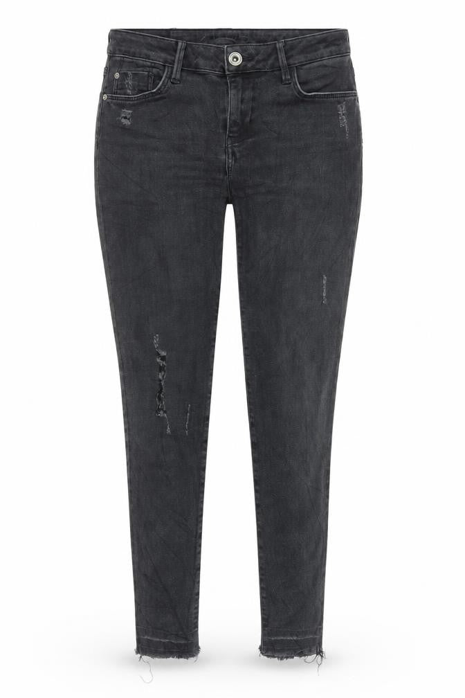 Zara Womens Black  Denim Skinny Jeans Size 8 L23 in