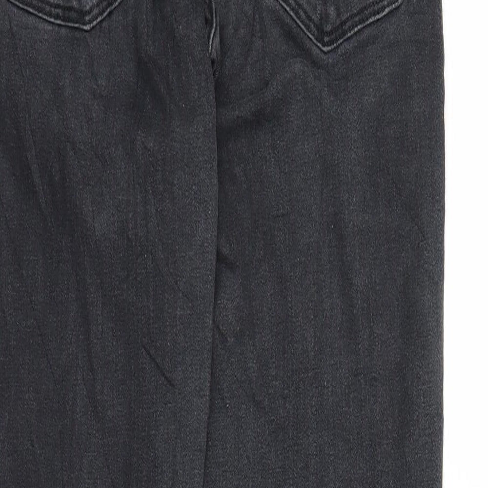 Zara Womens Black  Denim Skinny Jeans Size 8 L23 in