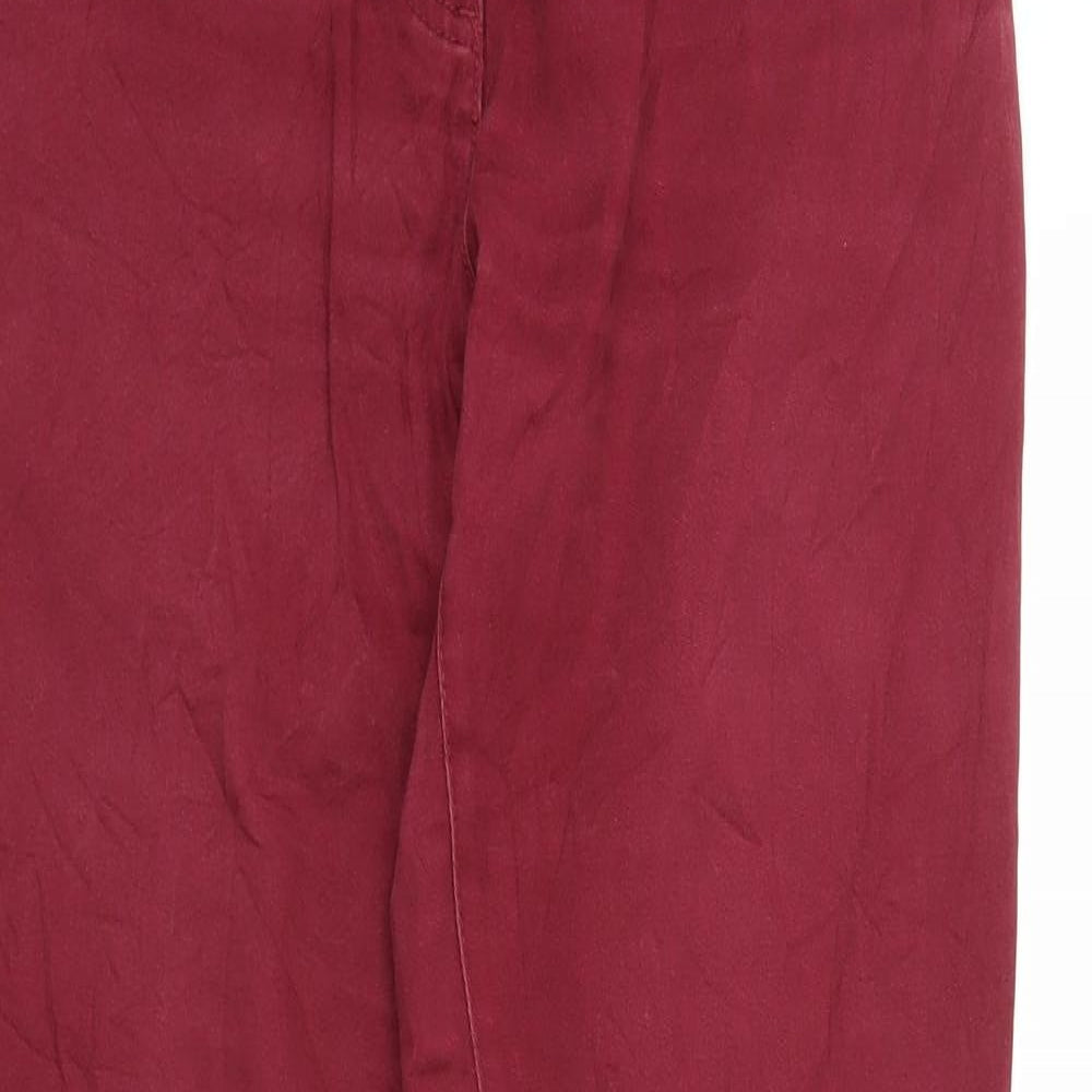 Blue Motion Womens Purple   Chino Trousers Size 10 L30 in