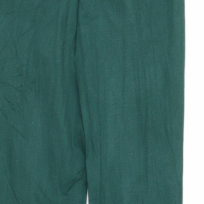 Pieces Womens Green   Chino Trousers Size XS L27 in