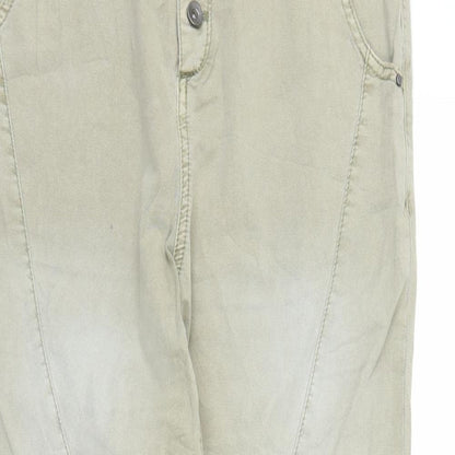ESPRIT Womens Beige   Carpenter Trousers Size 10 L25 in
