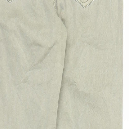 ESPRIT Womens Beige   Carpenter Trousers Size 10 L25 in