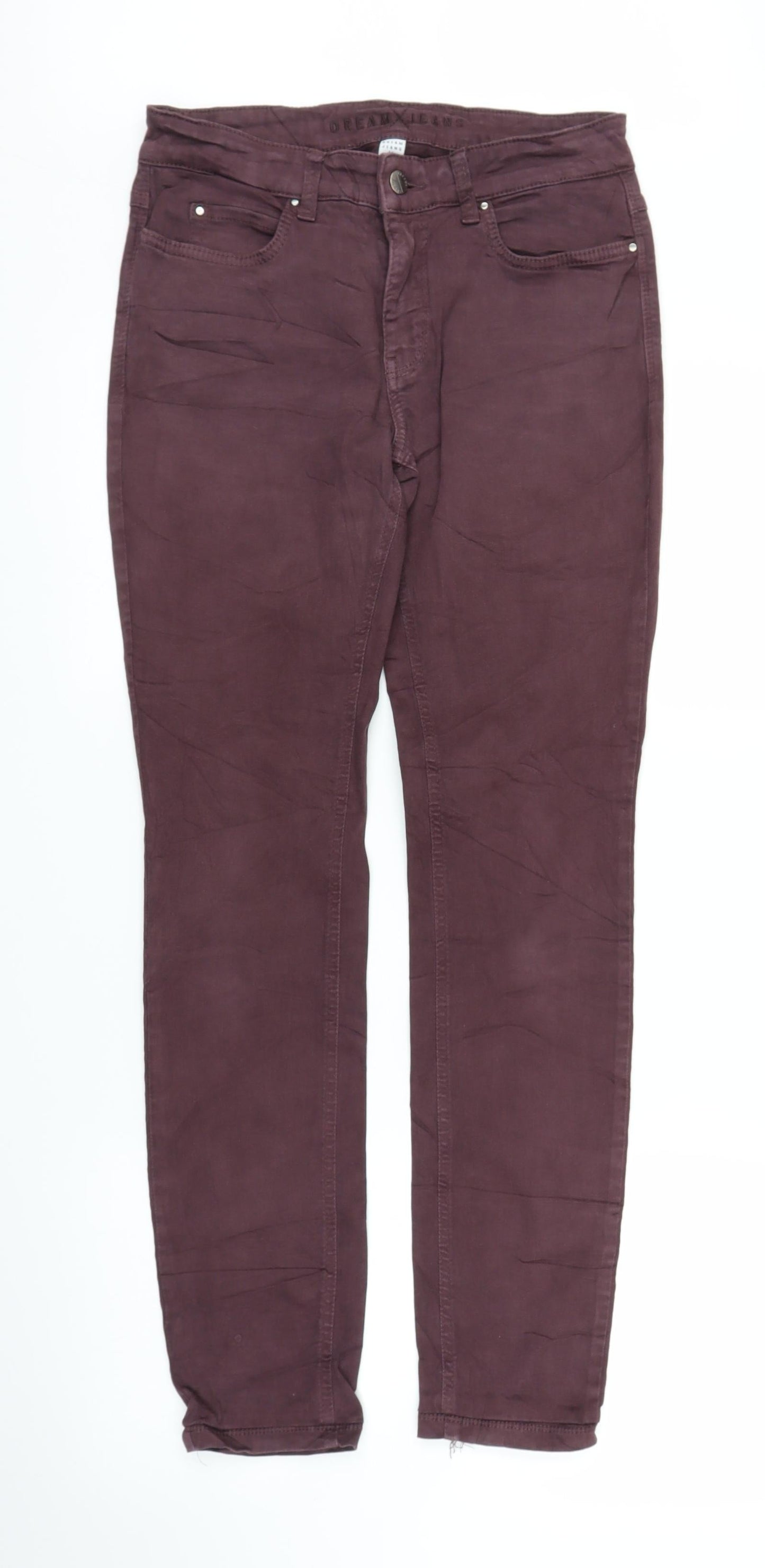 Dream Jeans Womens Purple  Denim Skinny Jeans Size 28 in L27 in