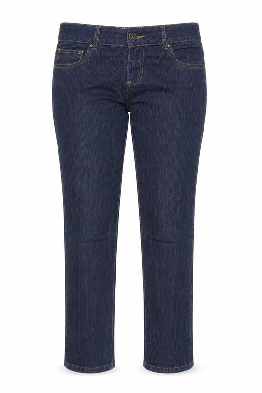 Koe Womens Blue  Denim Straight Jeans Size L L29.5 in