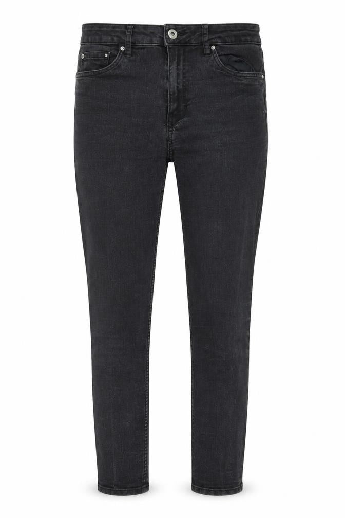 H&M Womens Black  Denim Skinny Jeans Size 8 L25 in