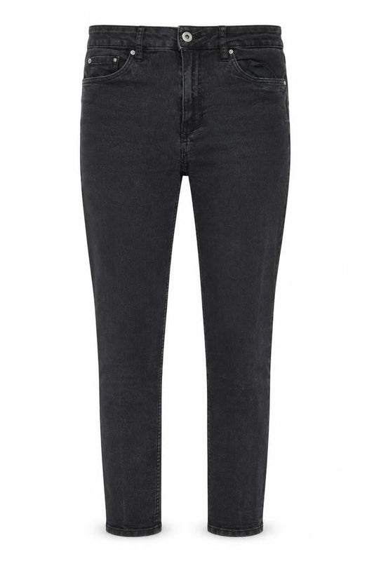 H&M Womens Black  Denim Skinny Jeans Size 8 L25 in