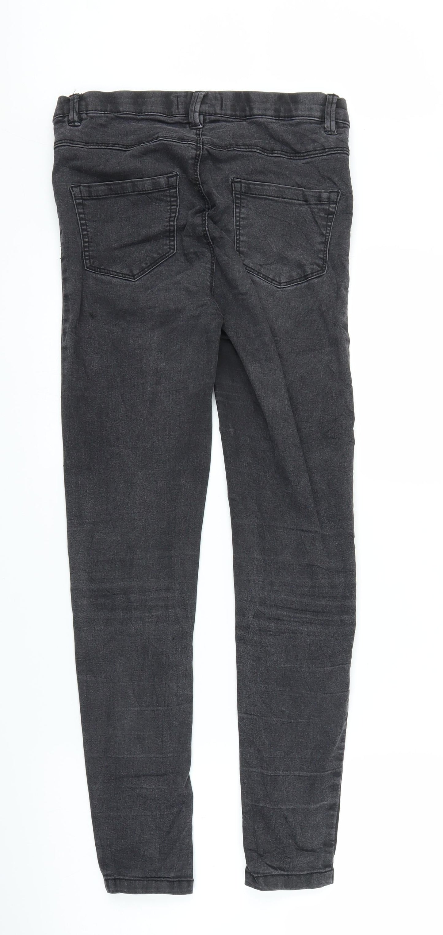 House Womens Black   Jegging Trousers Size 8 L26 in
