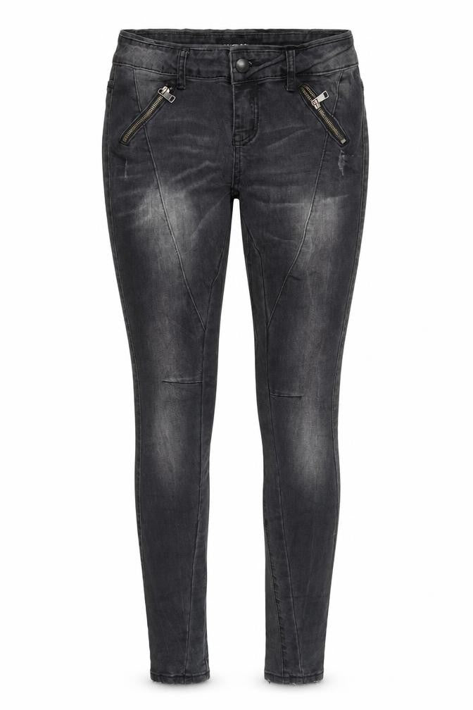 My Holly Womens Grey  Denim Skinny Jeans Size M L32 in