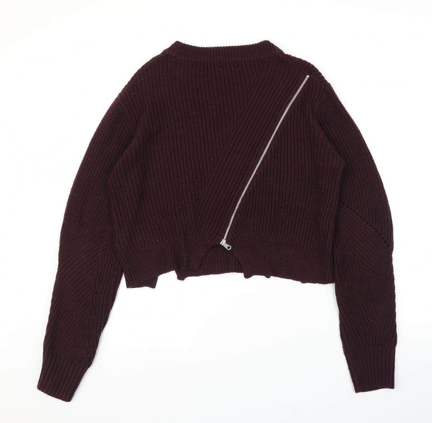 Topshop Womens Purple   Pullover Jumper Size 8