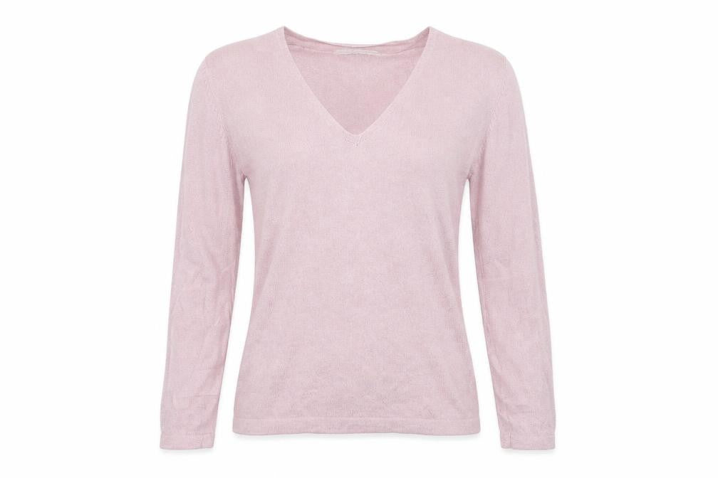 Marks & Spencer  Womens Pink   Henley Jumper Size 12