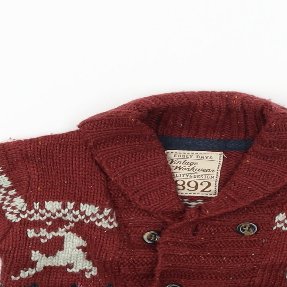 Earlydays  Boys Brown   Jacket  Size 3-6 Months