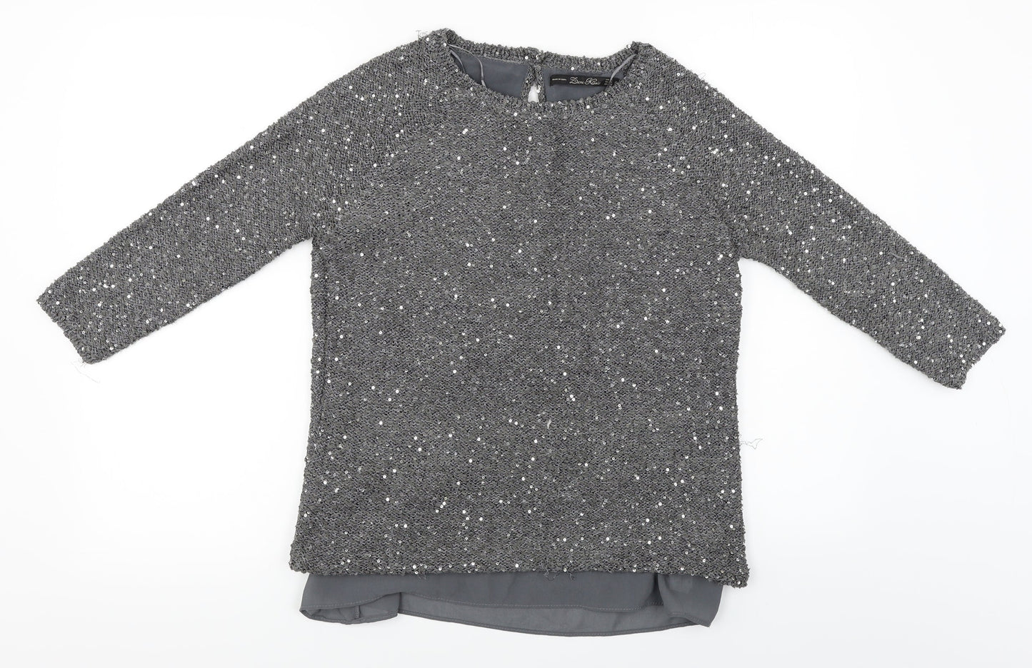 Zara Knit  Womens Grey   Pullover Jumper Size M